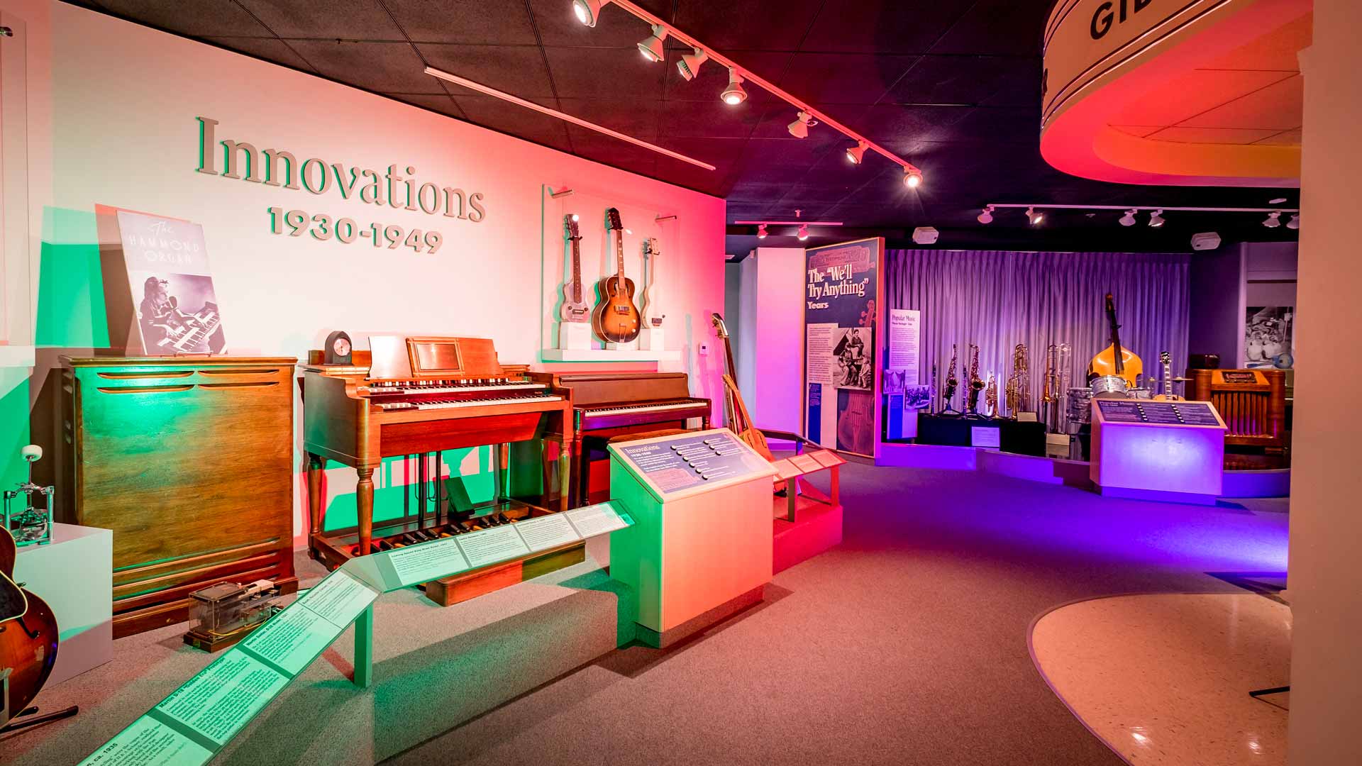 What can you find at the Museum of Making Music?